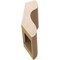Ekena Millwork 5-inch W x 6-inch D x 10-inch H Carmel Rough Cedar Woodgrain TimberThane Knee Brace, Primed BRCUR05X06X10CARRCPR - alternate 4